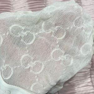 Gucci off white GG tights
